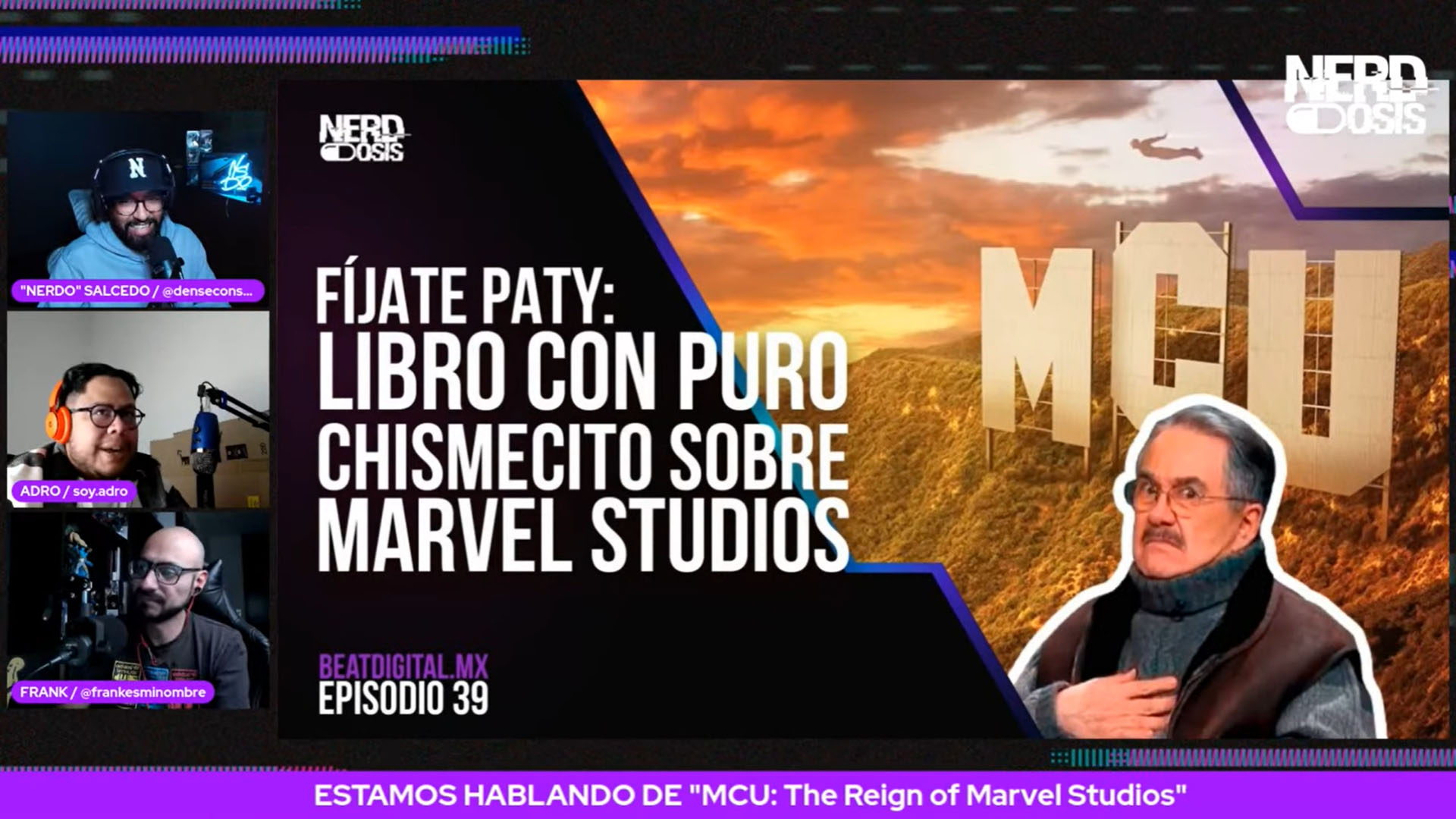 NERDosis: Fíjate Paty, libro con puro chismecito sobre Marvel Studios