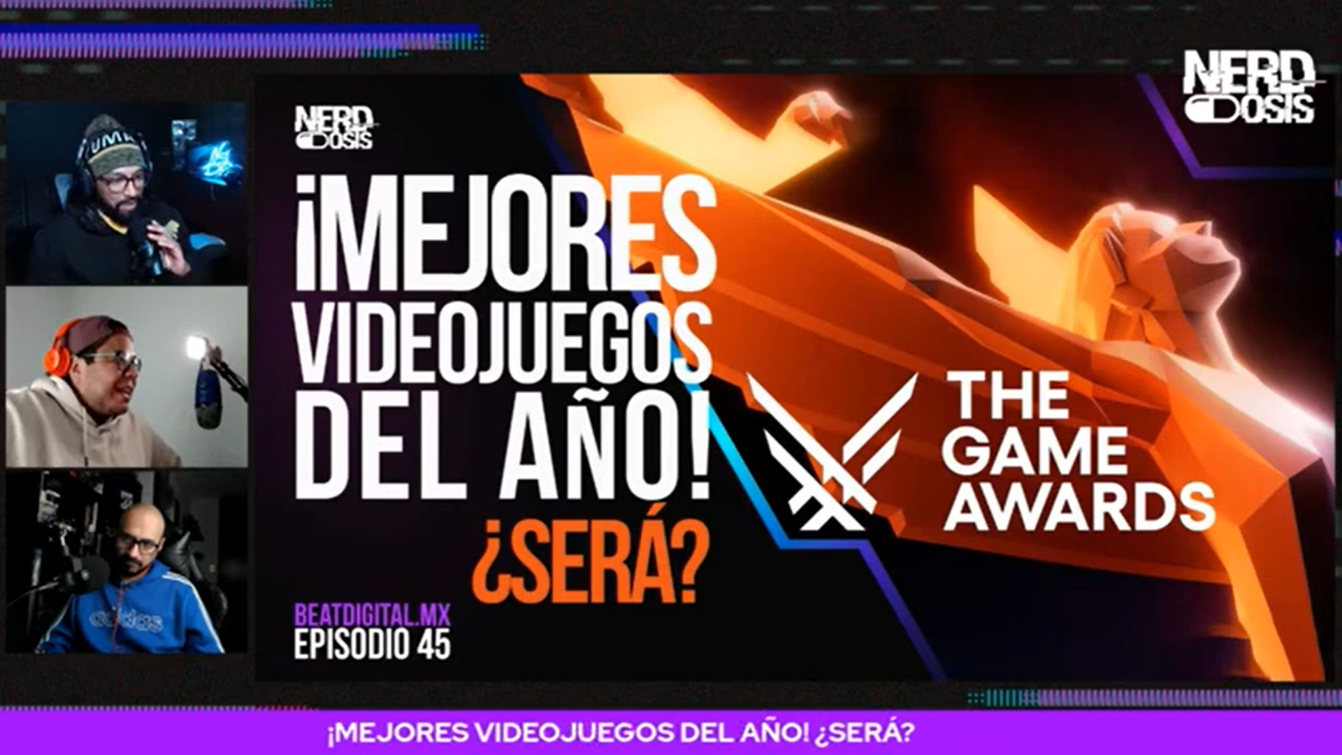 NERDosis: ¡Mejores videojuegos del año!&#8230; ¿Será?