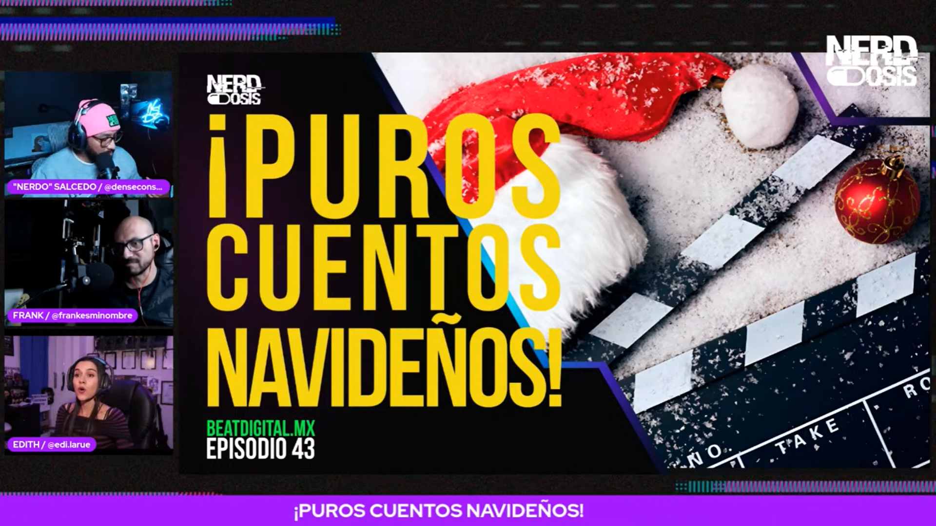 NERDosis: ¡Puros cuentos navideños!