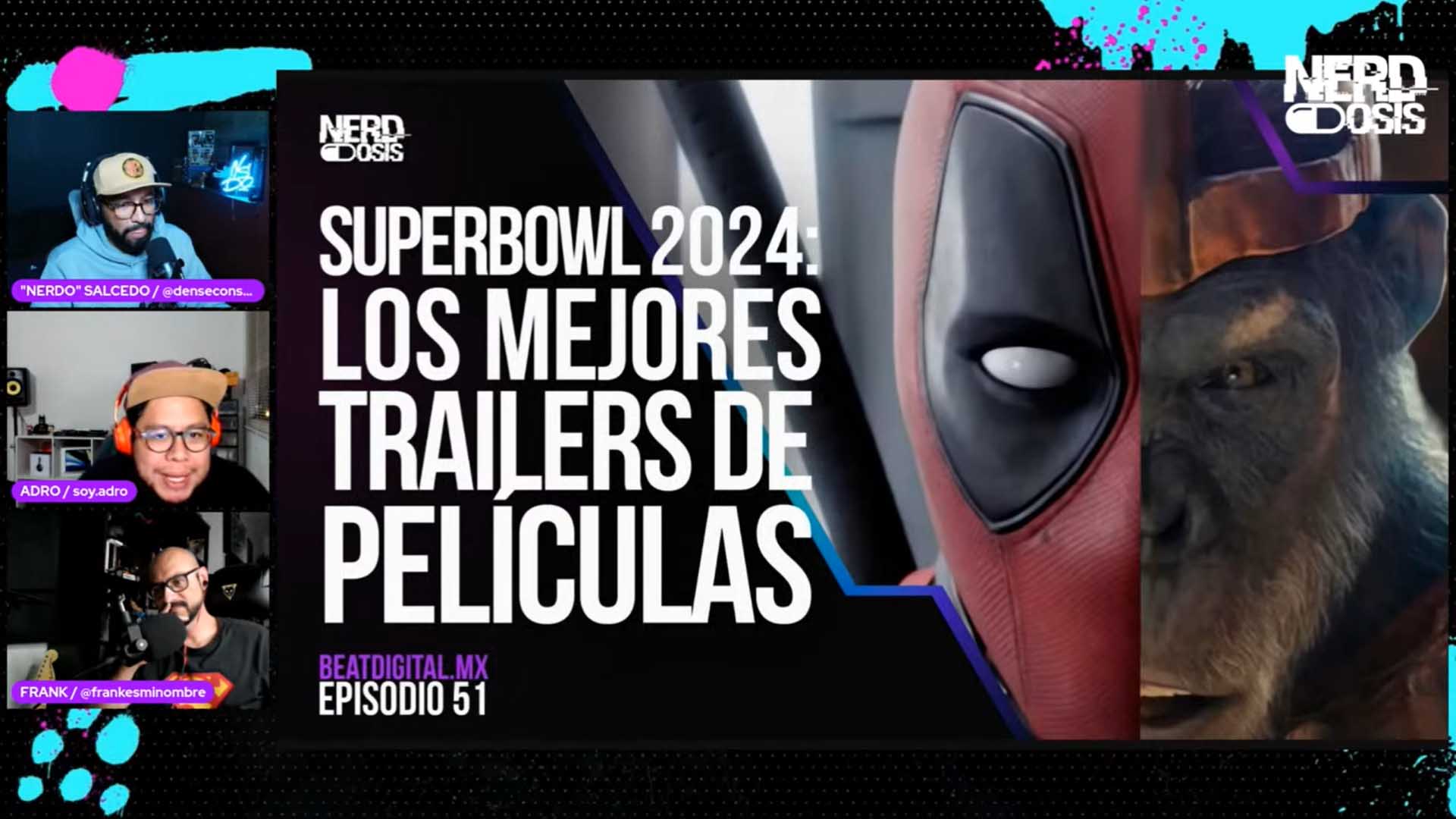 NERDosis: SuperBowl 2024: Los mejores tráilers de películas