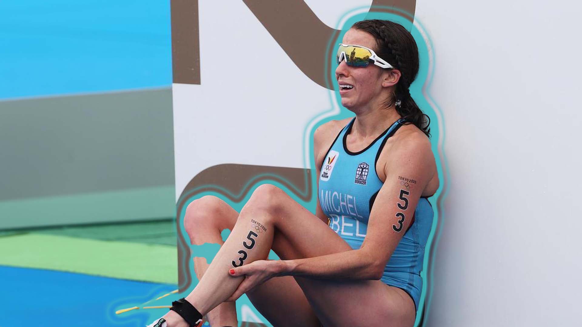 La triatleta Claire Michel contrajo una bacteria luego de nadar en el Sena
