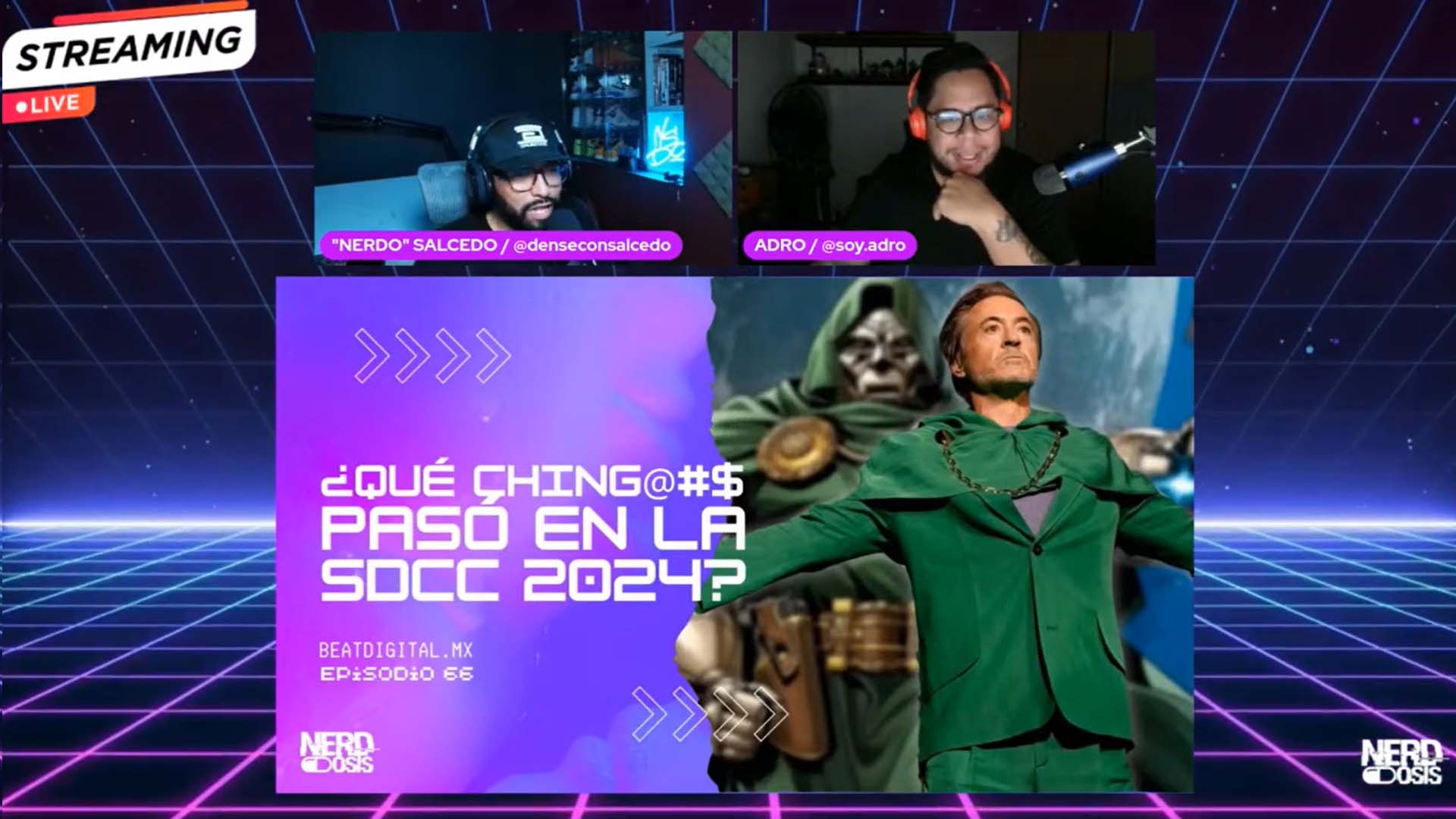NERDosis: ¿QUÉ CHING@#$ PASÓ EN LA SDCC 2024?