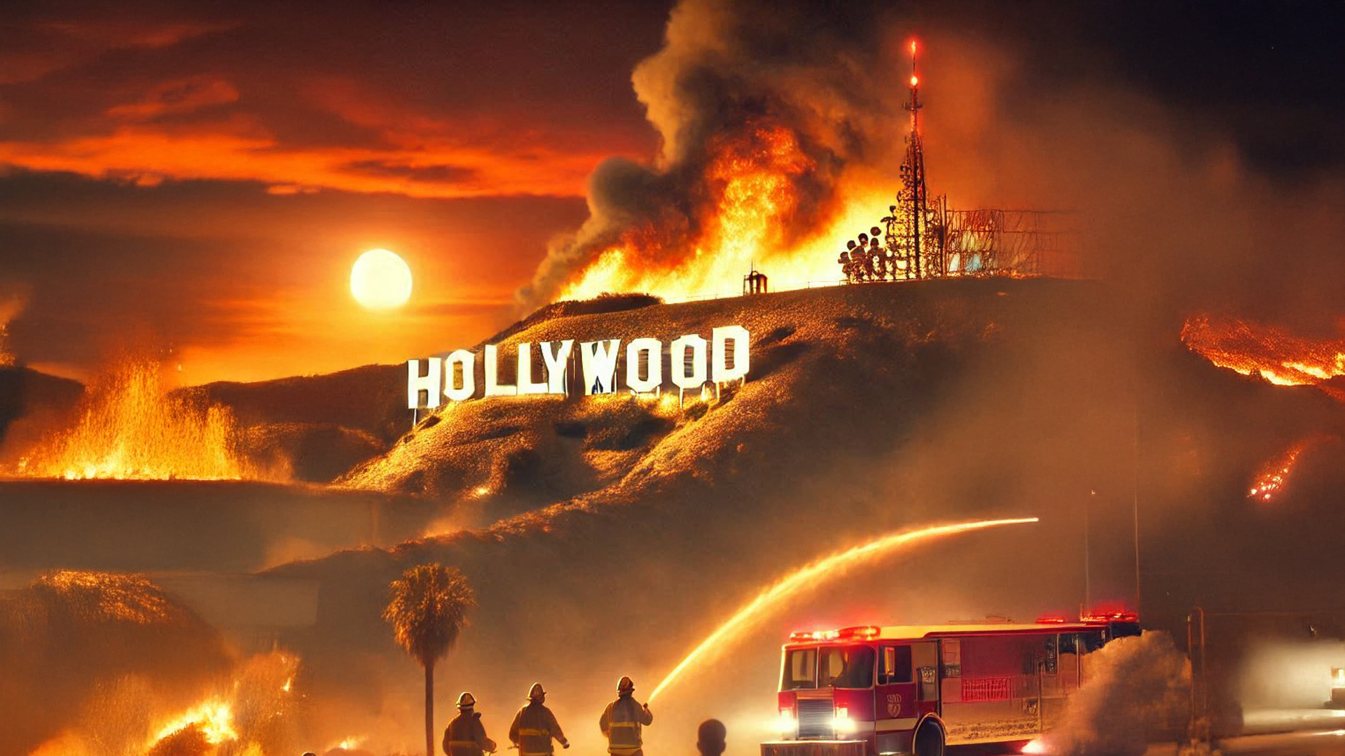 DJs y artistas huyen del Apocalipsis en California