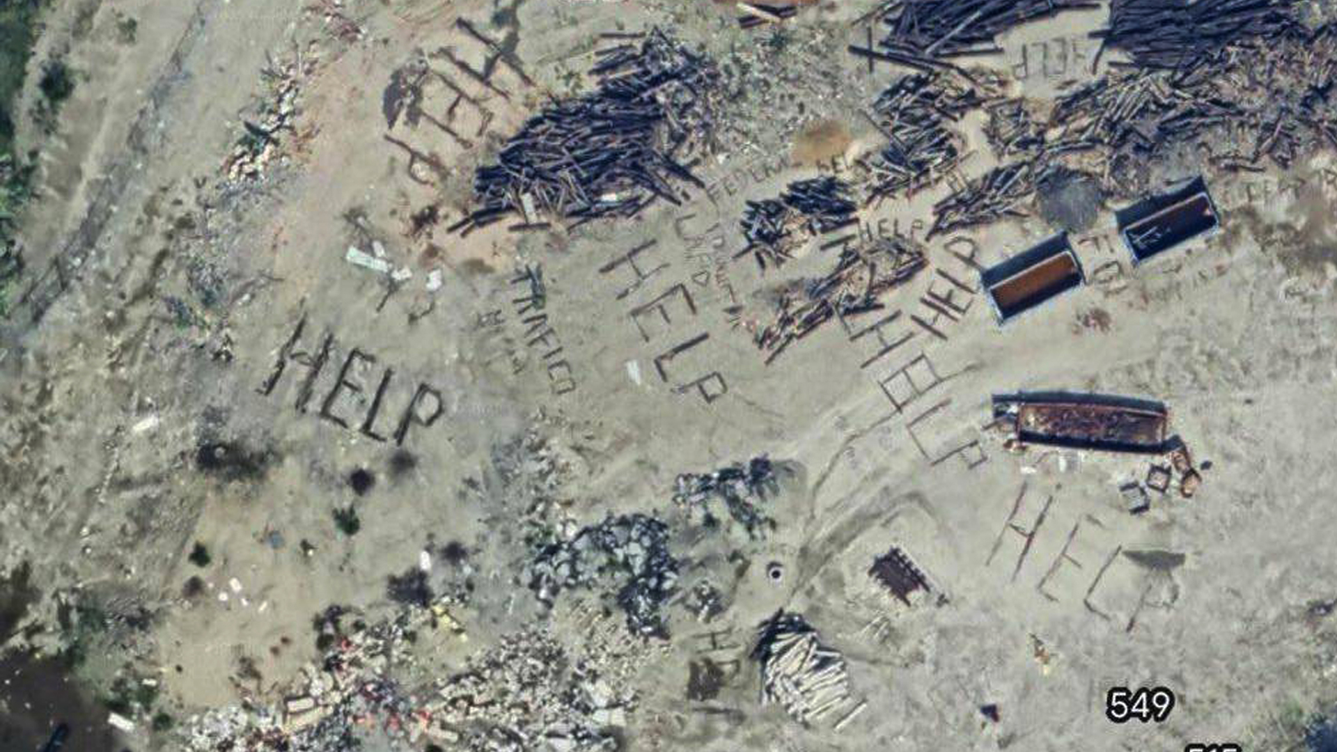 Mensajes de auxilio en Los Ángeles aparecen en Google Maps