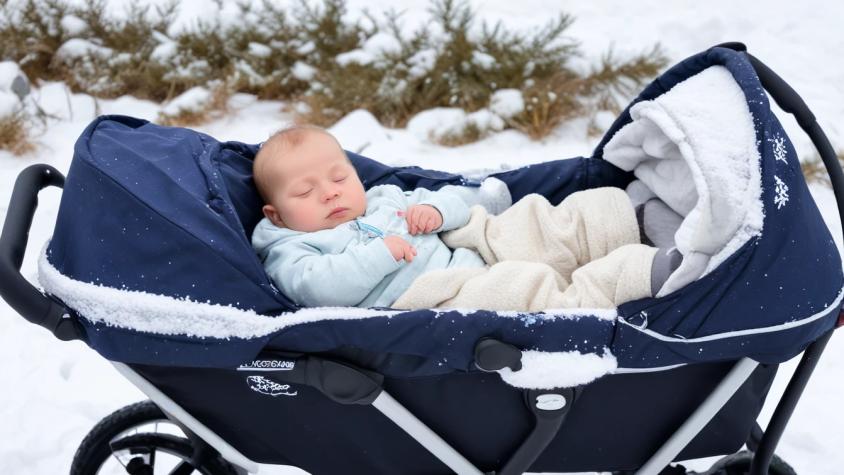 Bebés noruegos duermen fuera: ¿Un hábito saludable o peligroso?