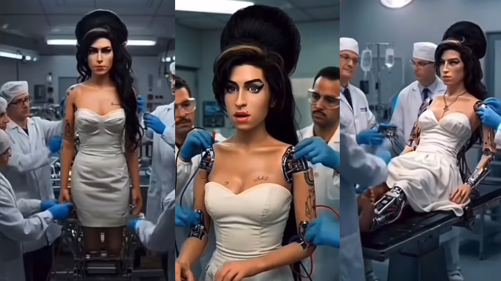 ¿El regreso de una leyenda? Crean un robot idéntico a Amy Winehouse