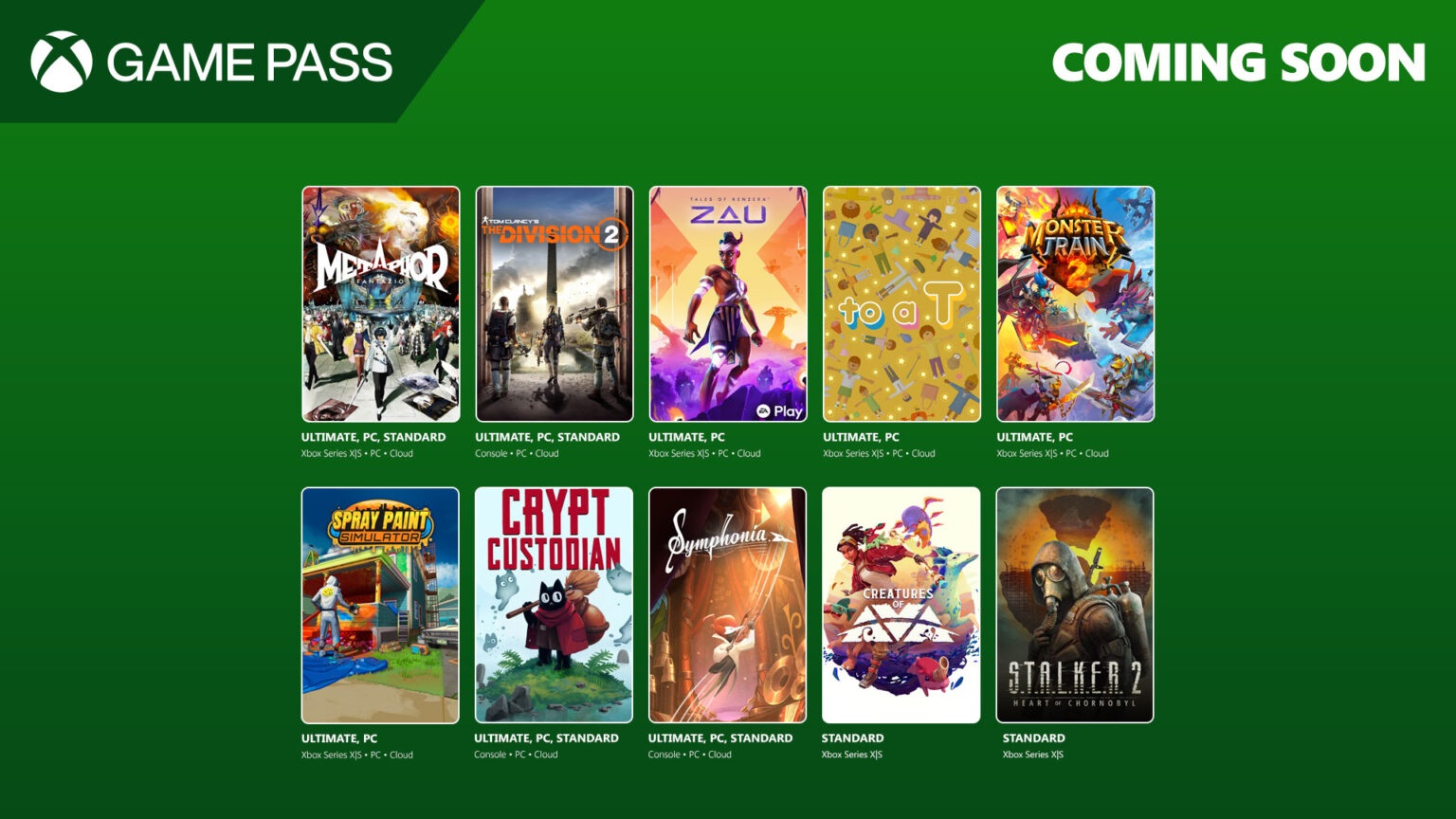¡La segunda ola de juegos para Xbox Game Pass está aquí!