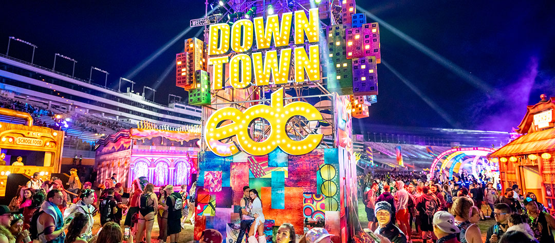 Downtown: El pueblo secreto de EDC Las Vegas.