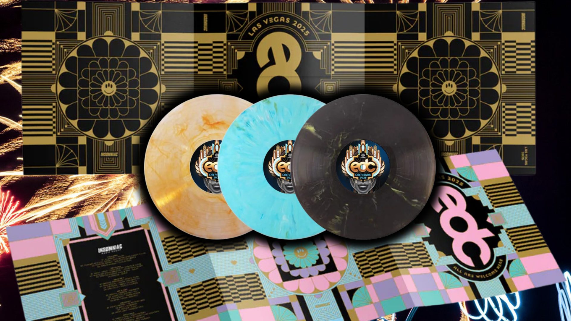 Vinilo edición limitada EDC Las Vegas 2025: preventa exclusiva ya disponible