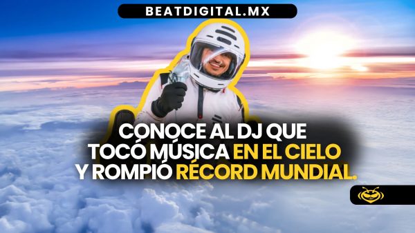 El DJ que tocó música en el cielo: Burak Yeter rompe récord mundial