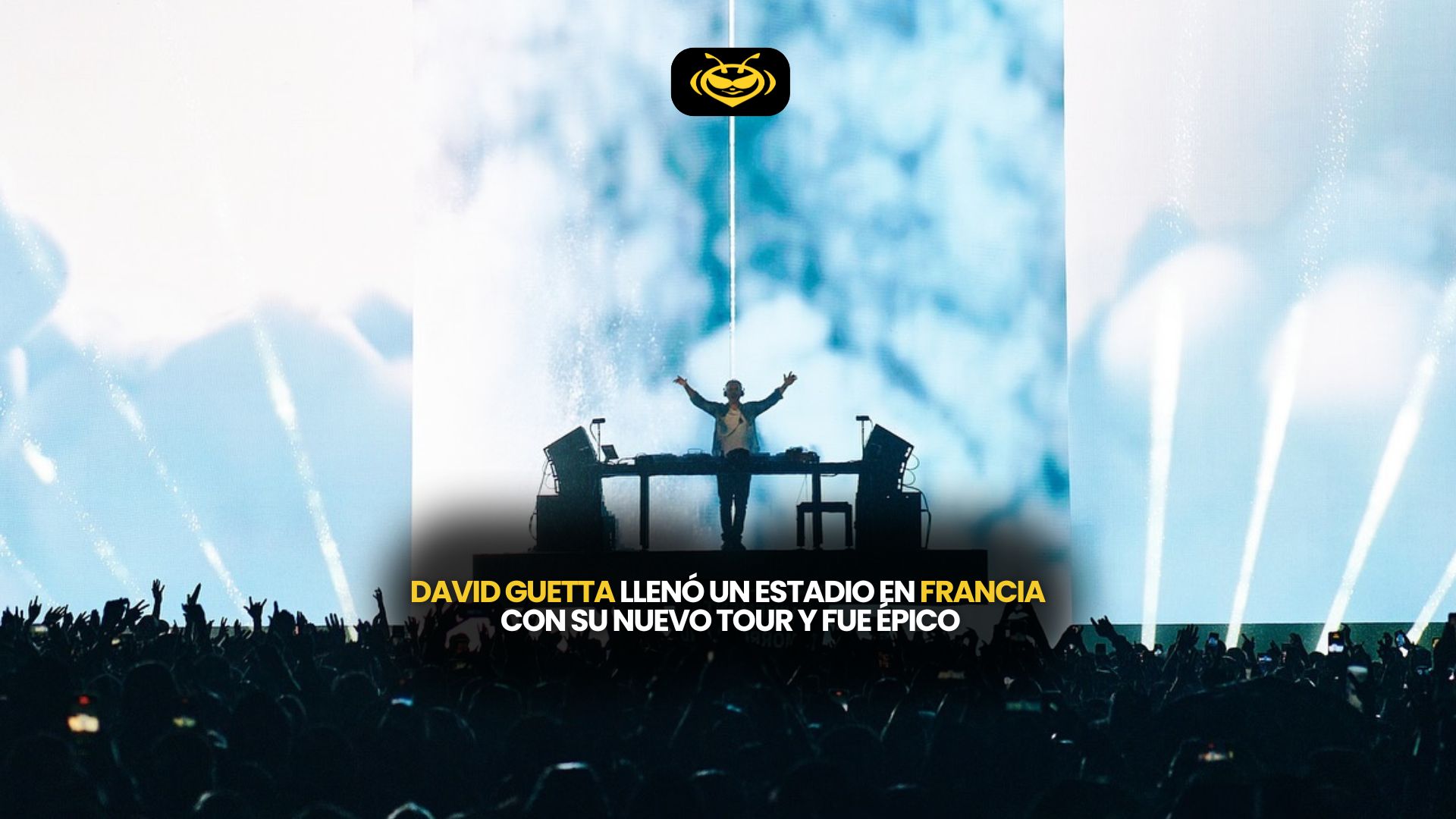 David Guetta llenó un estadio en Francia con su nuevo tour y fue épico