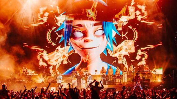Gorillaz + Zamna: un concierto épico en la naturaleza madrileña