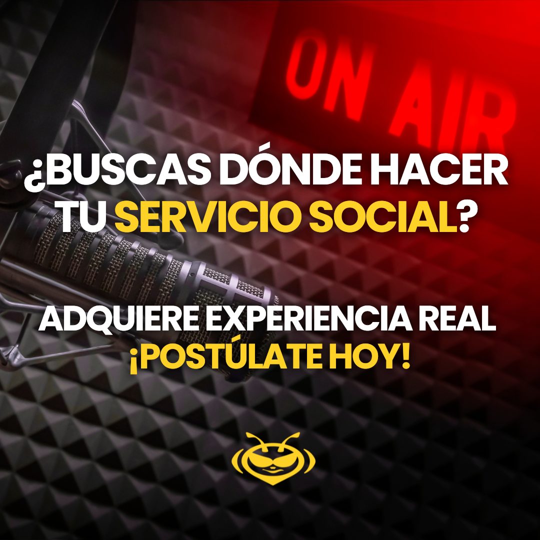 Realiza tu servicio social en Beat 100.9 FM