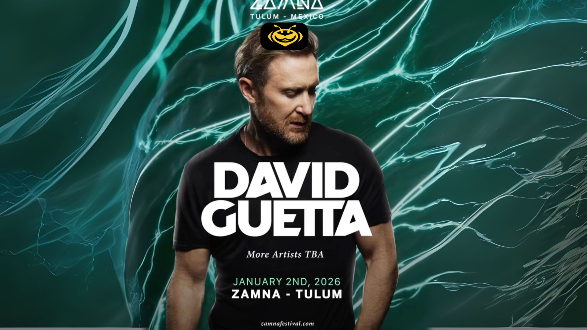 David Guetta regresa a Zamna Tulum en 2026: fecha, boletos y detalles