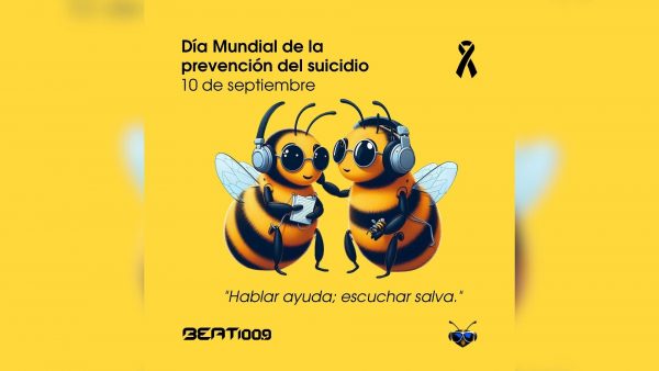 En el Día Mundial de la Prevención del Suicidio, una arena se convierte en símbolo de vida