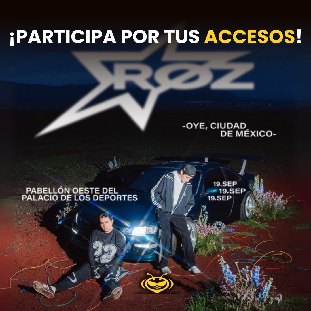 Participa por tus boletos para RØZ